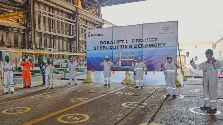 First steel cut for Bokalift 2