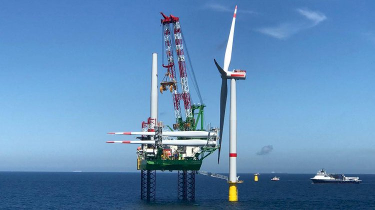 Turbine installation kicked off at SeaMade, Belgium’s largest offshore wind farm