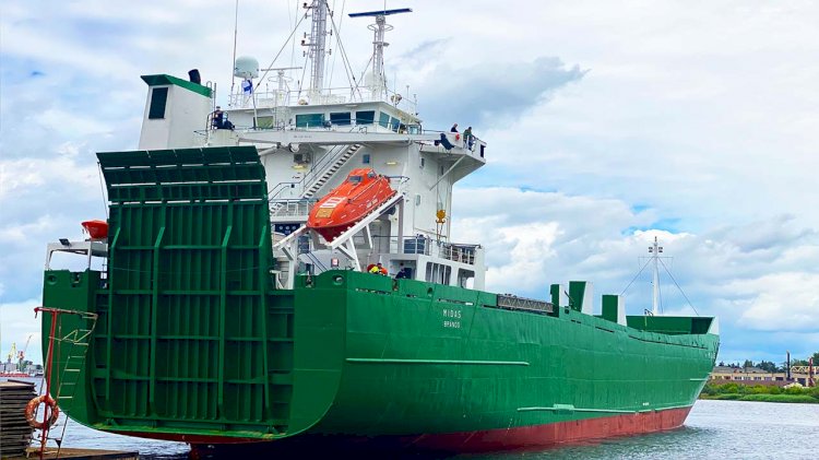 New ferry line Baltic Link has been launched at the port of Riga