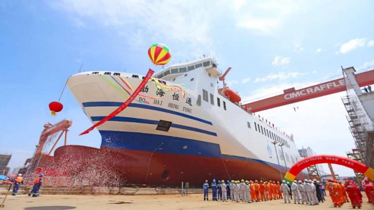 CIMC Raffles launches Asia's biggest Ro-Ro ship