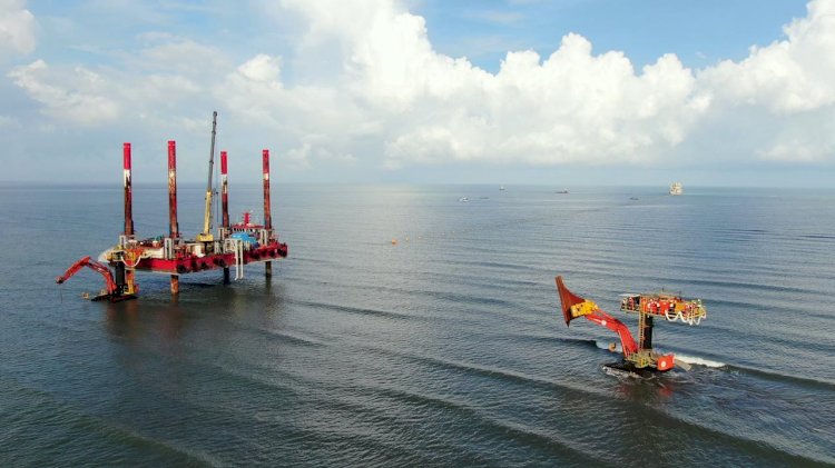 Jan De Nul installed the subsea export cables for TPC Offshore Wind Farm in Taiwan
