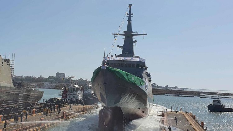 VIDEO: Navantia launches the first Corvette for Saudi Arabia