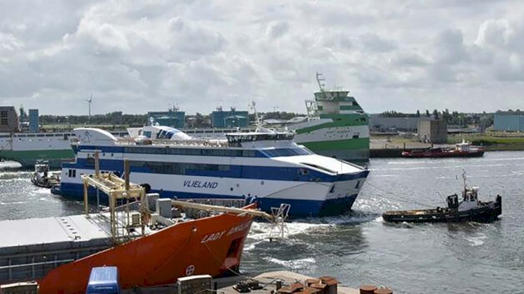 DSHl has completed a repair project to Rederij Doeksen’s ferry "Vlieland"