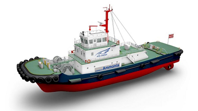 Joint R&D starts for practical application of ammonia-fueled tugboat