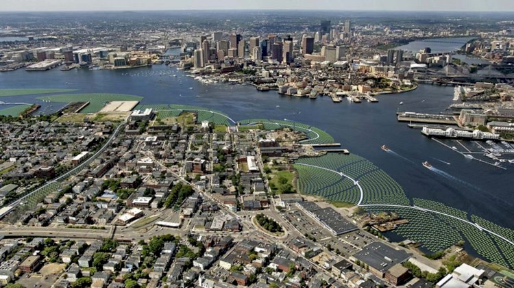 "The Emerald Tutu” wins NSF grant for design to protect Boston’s coastline