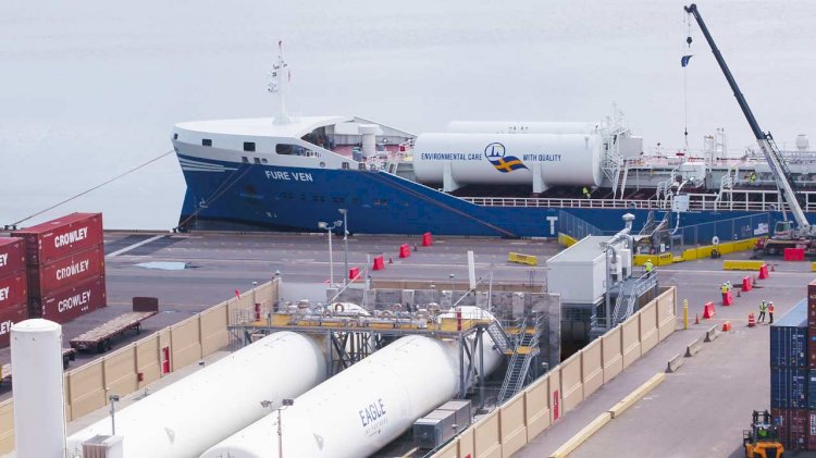 Furetank, Eagle LNG and GAC achieve historic LNG bunkering in the U.S.