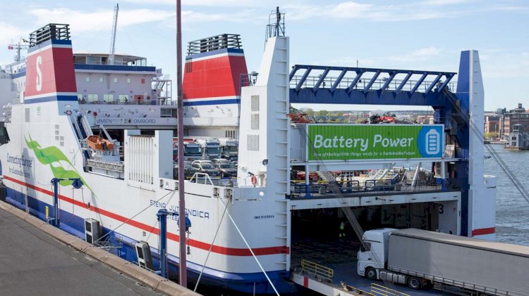 Stena develops a solution to use recycled batteries in charging stations at ports