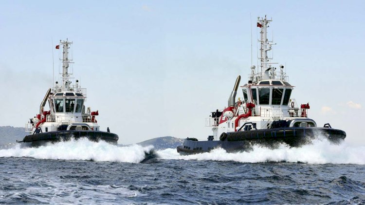 A pair of RAstar 3200-SX terminal support/escort tugs for Scotland