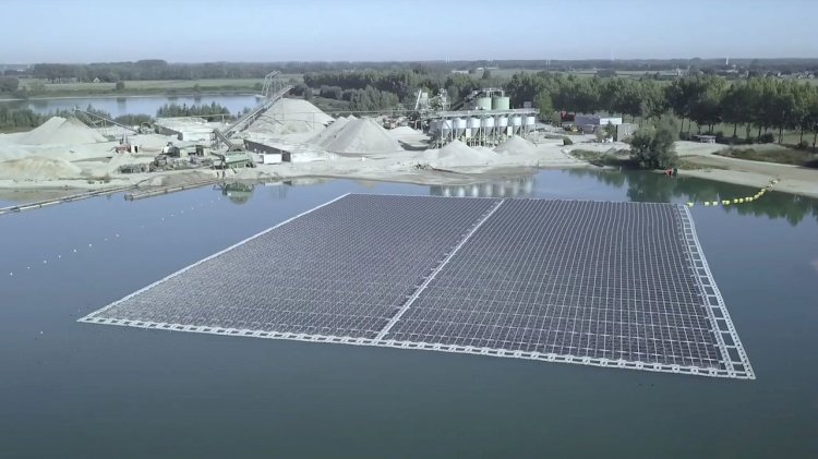 Vattenfall has opened its first floating solar farm in the Netherlands