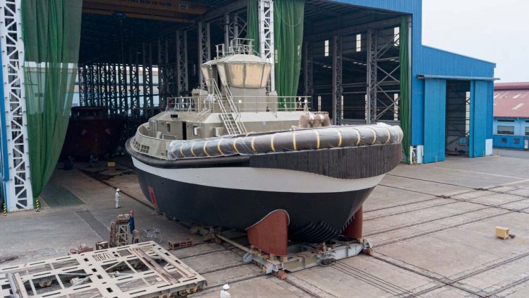 Damen RSD-E Tug 2513 launched at Song Cam Shipyard in Vietnam