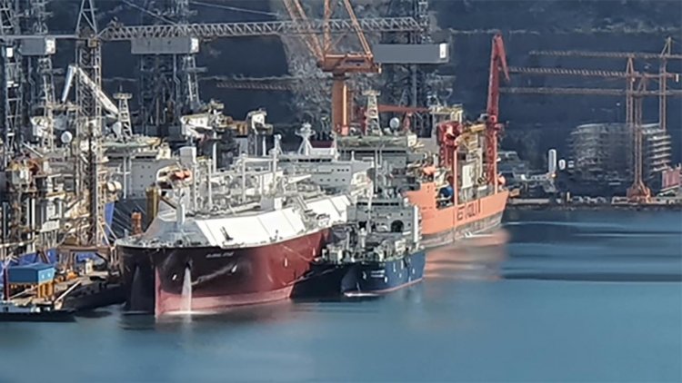 KR and DSME complete world’s first ship to ship LNG bunkering for gas trial