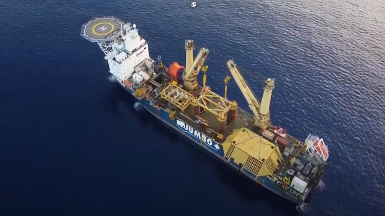 VIDEO: Jumbo Offshore installs Karish FPSO mooring at record depth