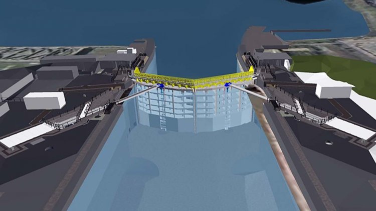 Works starts on innovative new flood defence at The Port of Tilbury