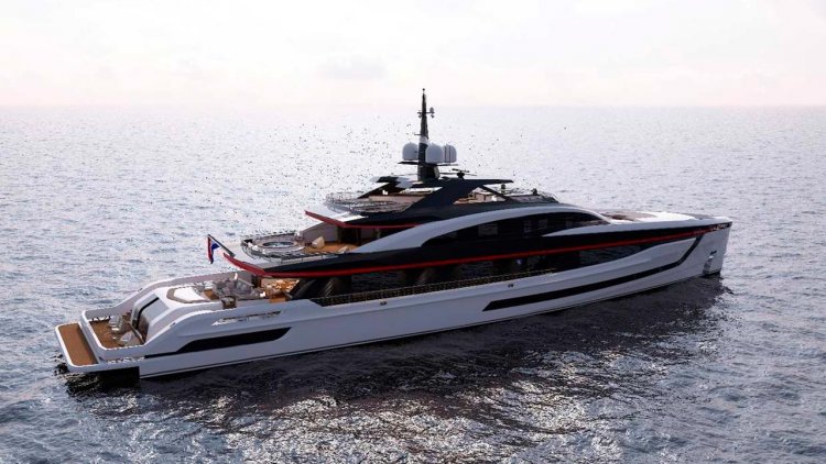Kongsberg Maritime delivers waterjets drives for innovative 60M high-speed superyacht