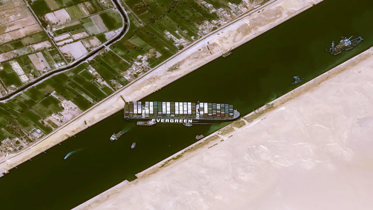 Update to Vessel blockage in the Suez Canal