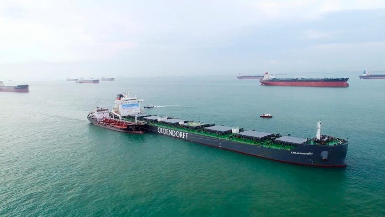 First biofuel trial of an ocean-going vessel in Singapore