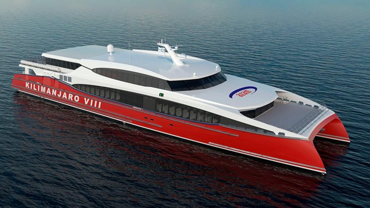 Incat Crowther to design a 53m catamaran passenger ferry for Azam Marine