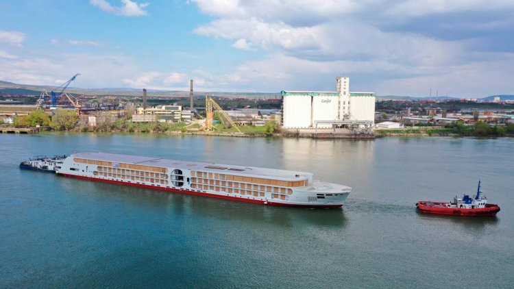 Concordia Damen launches A-ROSA’s next-generation ‘E-Motion’ river cruise ship