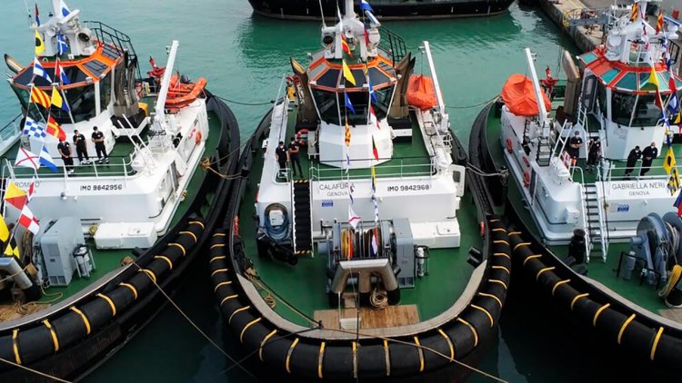 Fratelli Neri holds naming ceremony for three Damen RSD Tugs 2513