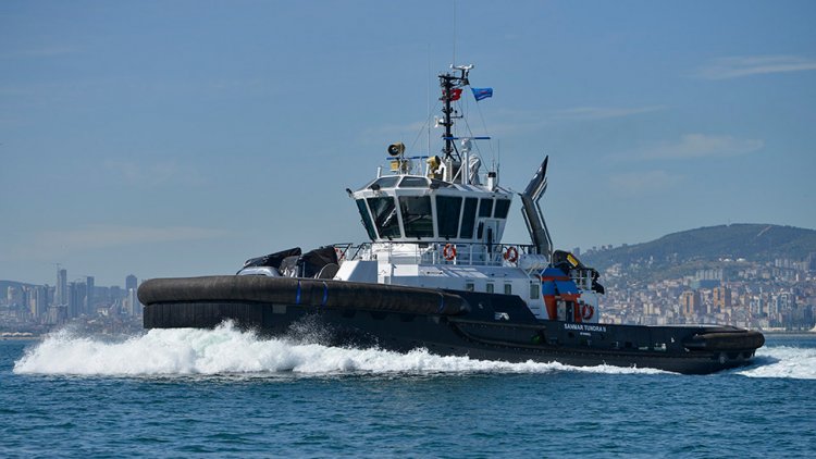 Sanmar completes second of two unique custom-designed ice-breaking tugboats