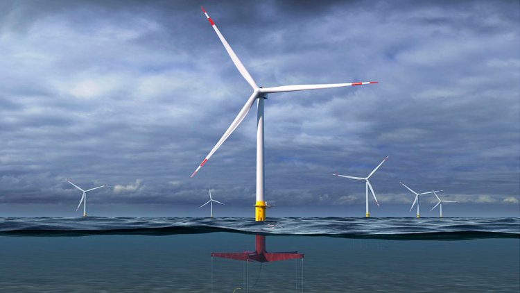 GE researchers unveil 12 MW Floating Wind Turbine concept