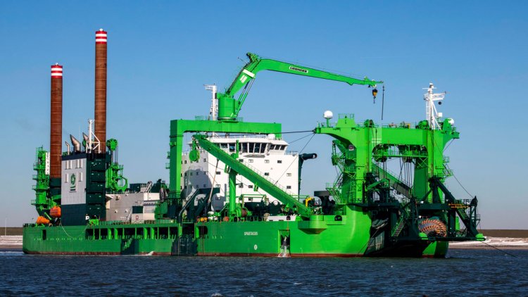 DEME holds naming ceremony for the world’s most powerful cutter suction dredger ‘Spartacus’