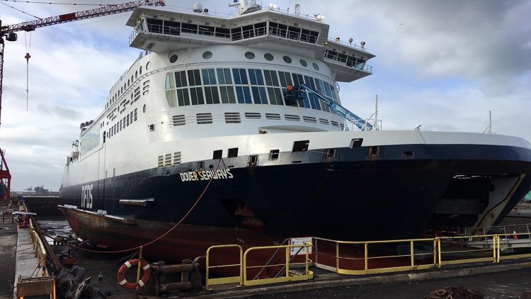 DFDS upgraded and rebuilt Dover Seaways’ propulsion and control system