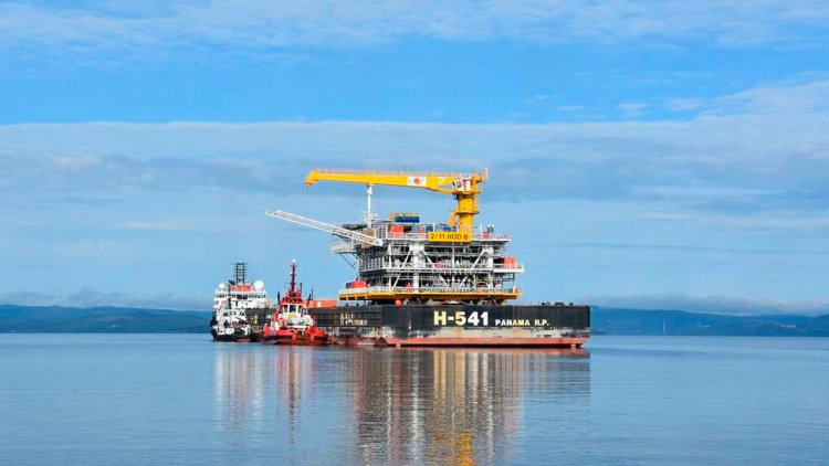 Record-breaking platform transported to the Hod Field
