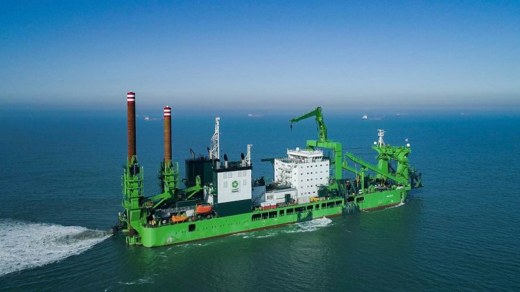 Royal IHC hands over the world's largest cutter suction dredger to DEME