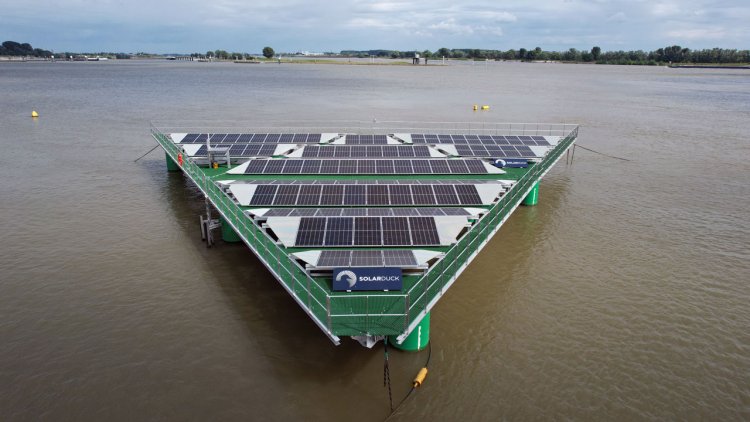 BV delivers world's first AiP for offshore floating solar technology to SolarDuck
