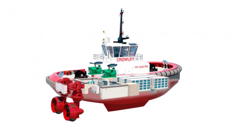ABB selects Corvus Energy battery for Crowley eWolf all-electric tug