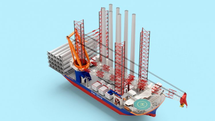 Van Oord orders mega ship to install 20 MW offshore wind foundations
