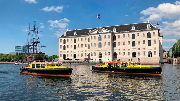 Three new fully-electric Damen Patrol Vessels for Amsterdam