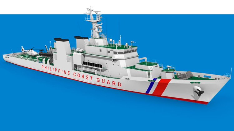 MHI launches second MRRV for the Philippine Coast Guard