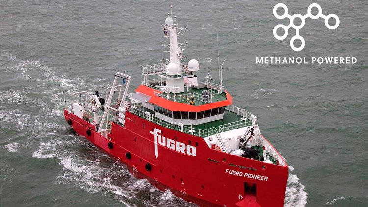 Fugro awarded R&D grant to develop methanol as a low carbon shipping fuel