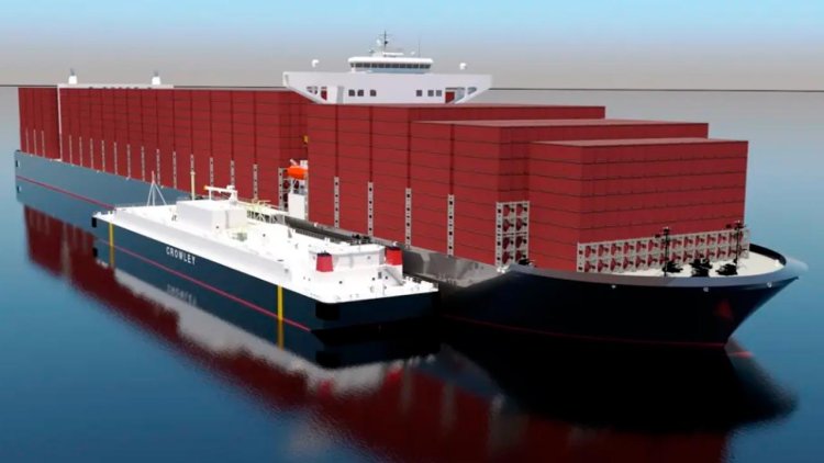 Bay Shipbuilding begins construction of largest U.S.-built LNG barge