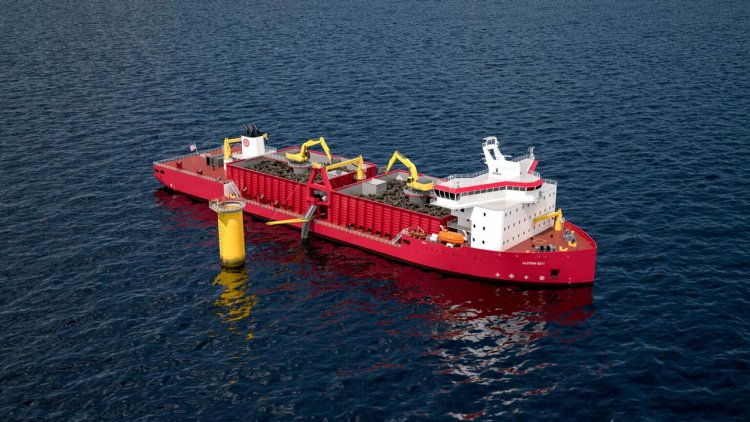 Jones Act Subsea Rock Installation Vessel built to ABS Class