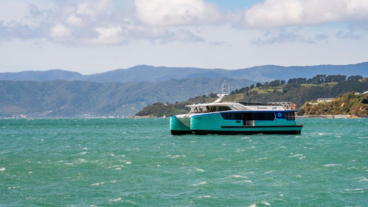 Southern Hemisphere’s first fully electric passenger ferry launches in New Zealand
