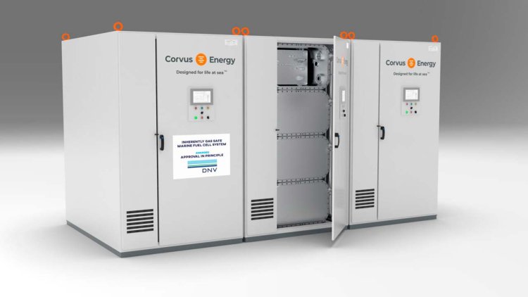 Corvus Energy Inherently gas safe marine fuel cell system awarded AiP by DNV