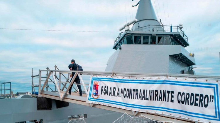 Naval Group delivers the last multi-mission offshore patrol vessel for Argentina