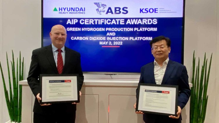 ABS awards AIP to HHI Group's green hydrogen production platform