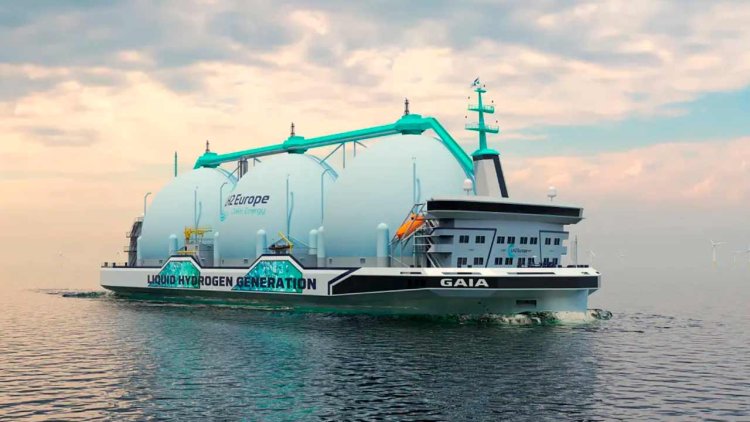 C-Job Naval Architects unveils brand new class of liquid hydrogen tanker