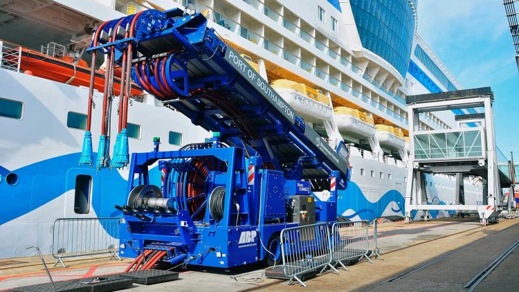 Port of Southampton completes shore power commissioning of three AIDA cruise ships
