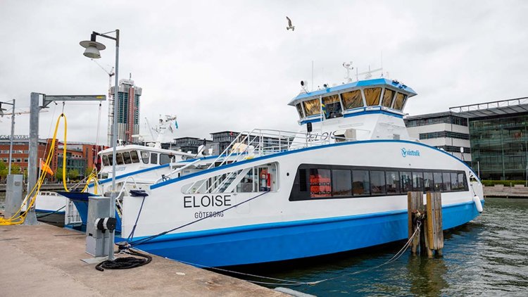EST-Floattech powers Vasttrafik's new ferry Eloise with complete battery system