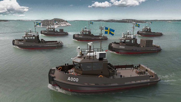Damen builds a series of harbour tugs for Swedish FMV