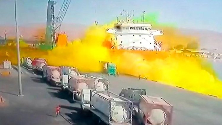 Toxic gas leak at Jordan's Aqaba port kills 13, injures hundreds