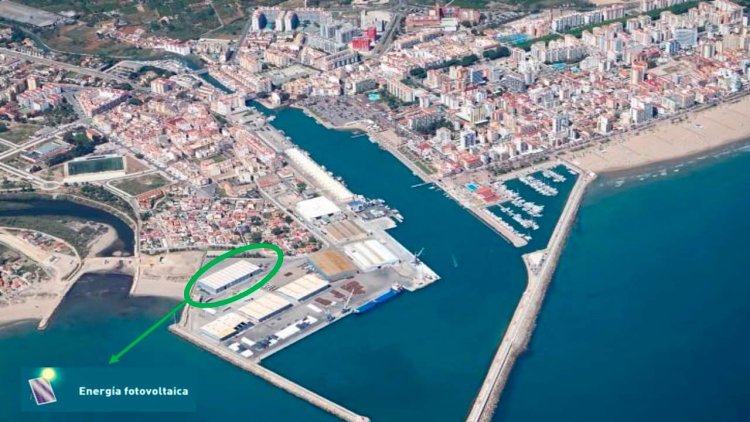 Valenciaport activates the photovoltaic plant of the Port of Gandia