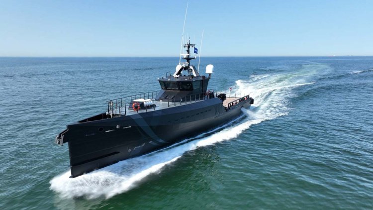 First Damen vessel to be delivered to the UK’s Royal Navy
