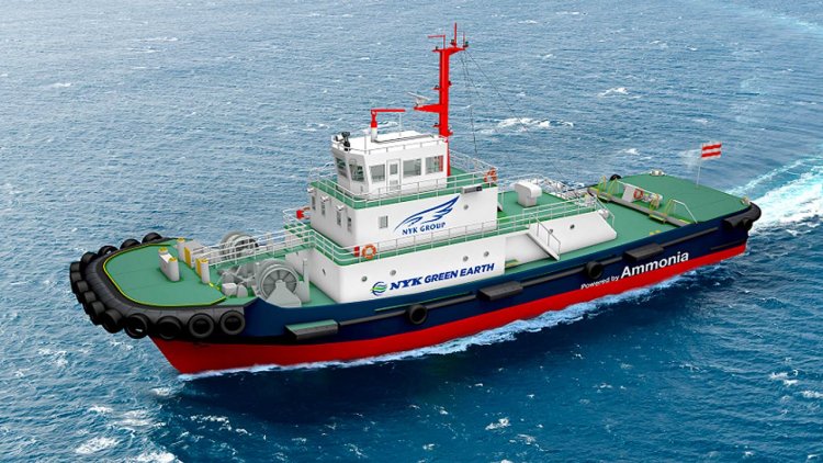 NYK concludes contract for modification of LNG-fueled tugboat to ammonia fuel