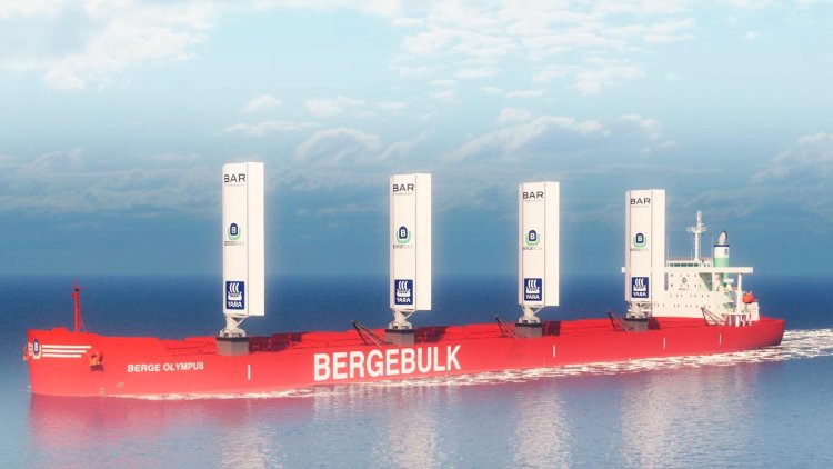 Deltamarin to help install WindWings on a Berge Bulk vessel